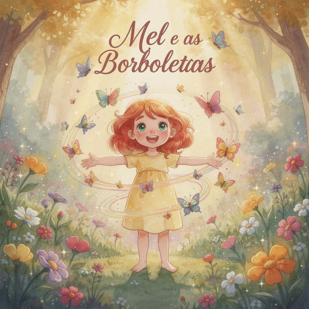 Capa do livro Mel e as Borboletas